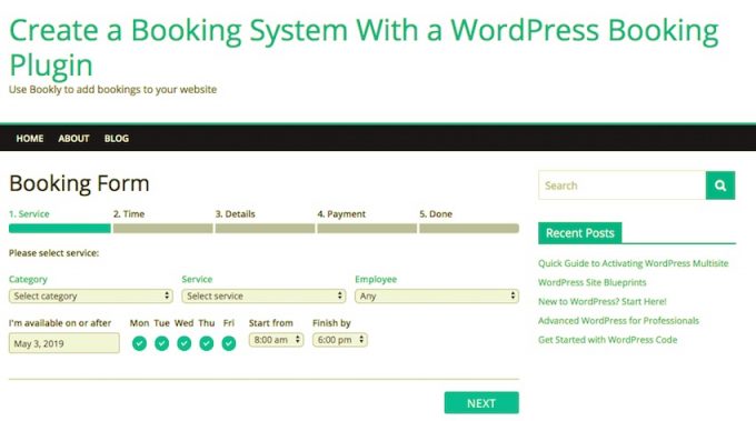 Create A Booking System With A WordPress Booking Plugin - IDevie